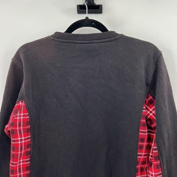 Bleeker & Mercer Extra Plaid Bear - Black/Red - Small - Picture 8 of 8